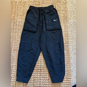 Nike Black Sweatpants with White Logo